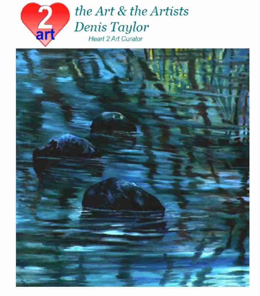 Denis Tayloir Heart 2 Art Exhibition