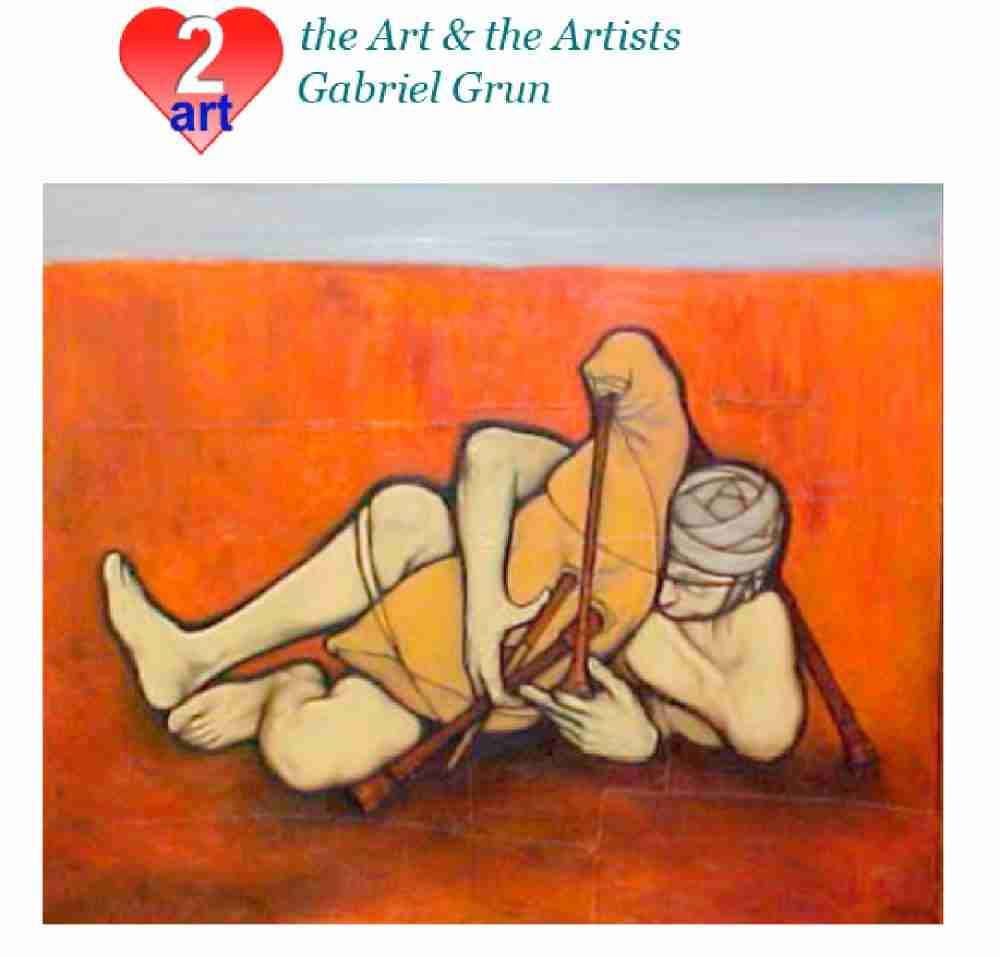 Gabriel Grun Heart 2 Art Exhibition