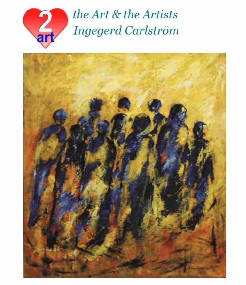 Ingegerd Carlström Heart 2 Art Exhibition