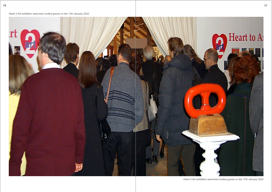 Heart 2 Art Opening Day Jan 11 2002